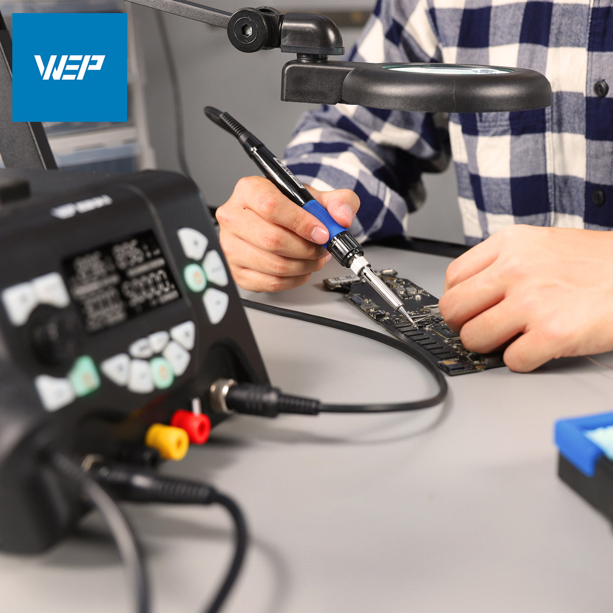 853D 5A II 3-in-1 Soldering + Rework + Power Supply