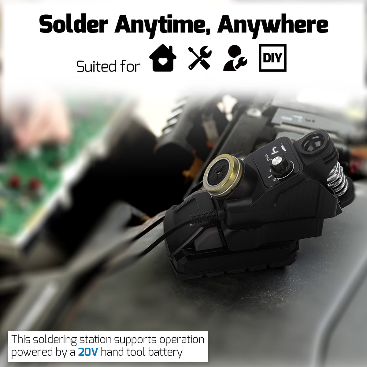 937D I Cordless Soldering Iron Station