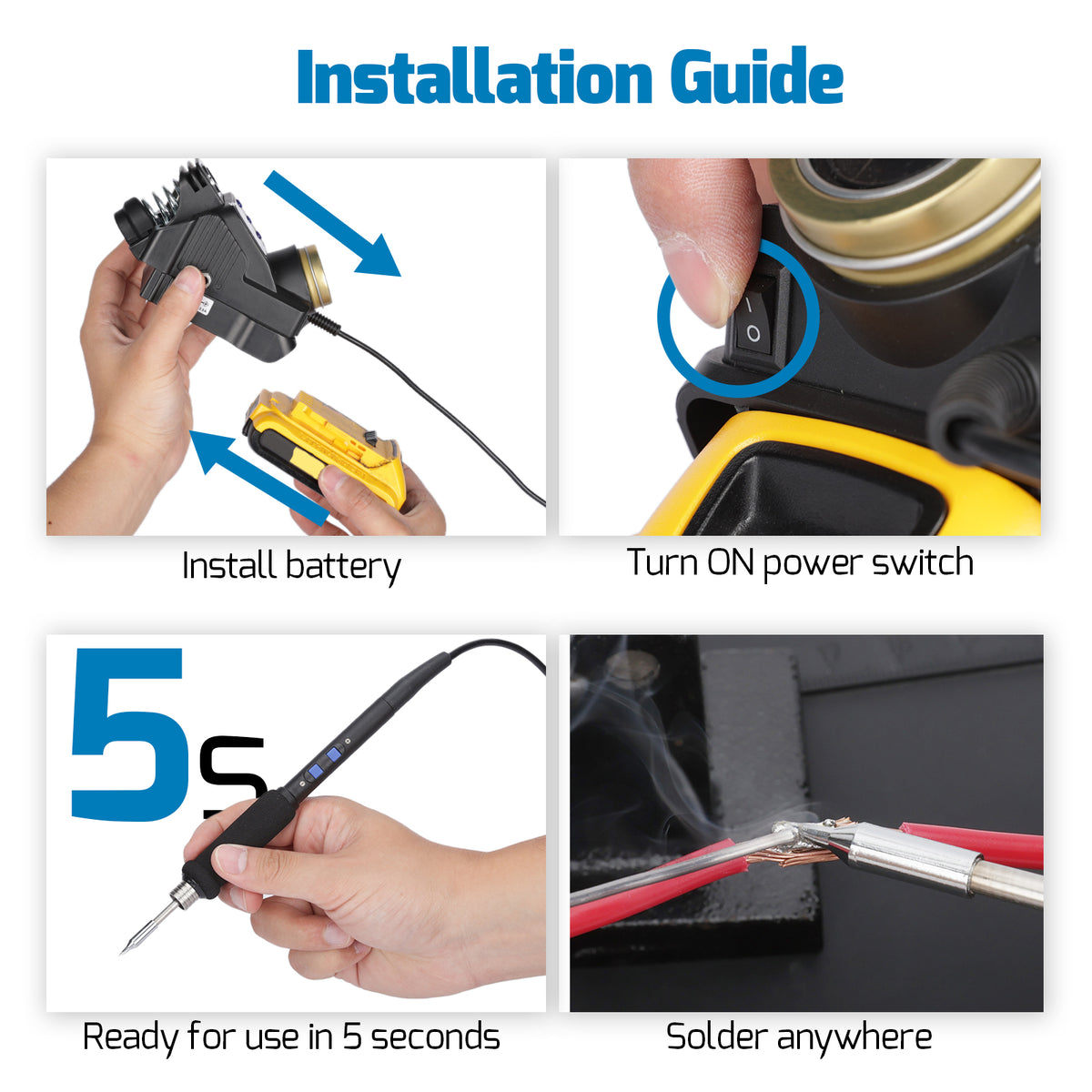 982 VI Cordless Soldering Iron Station