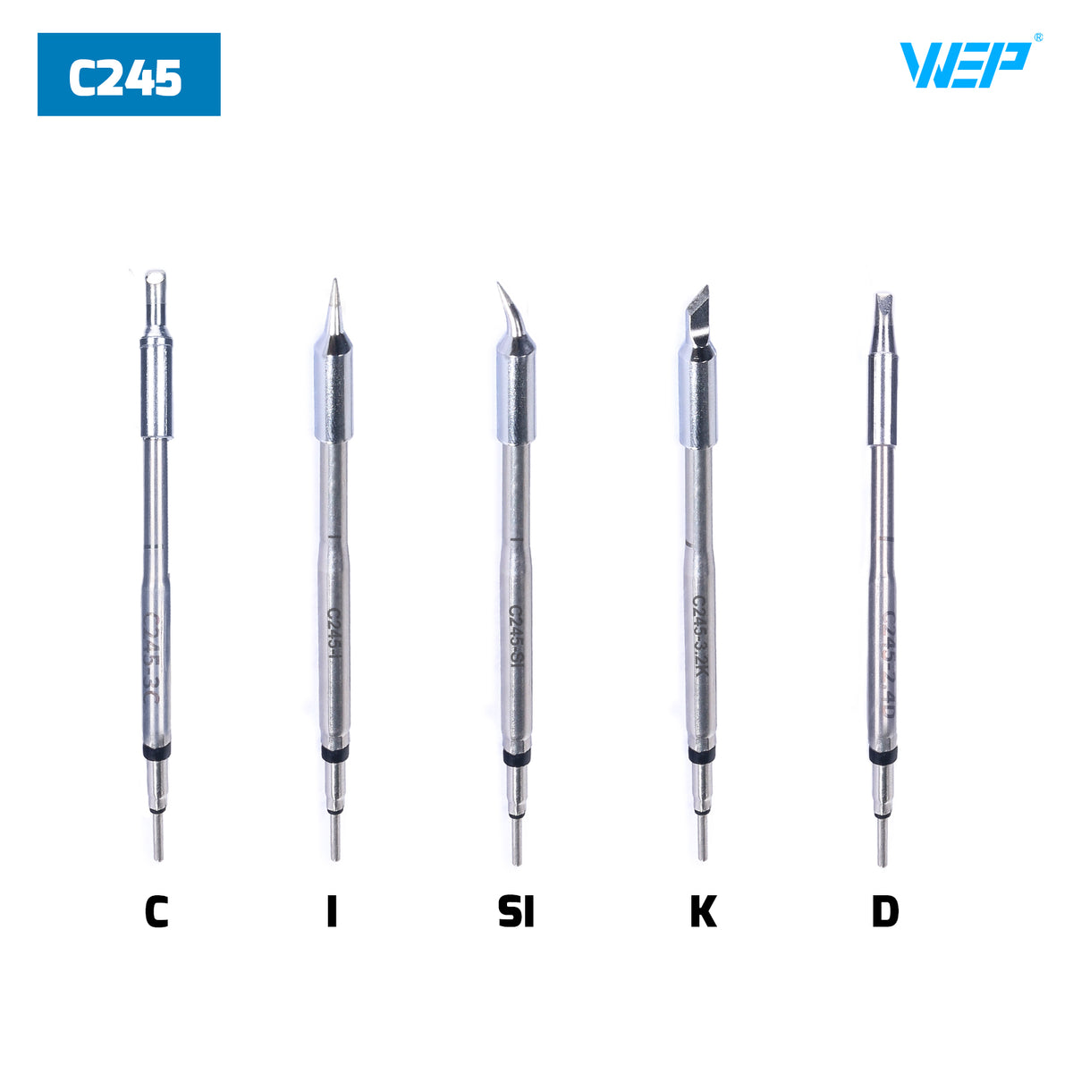 C245 Soldering Tip Cartridges