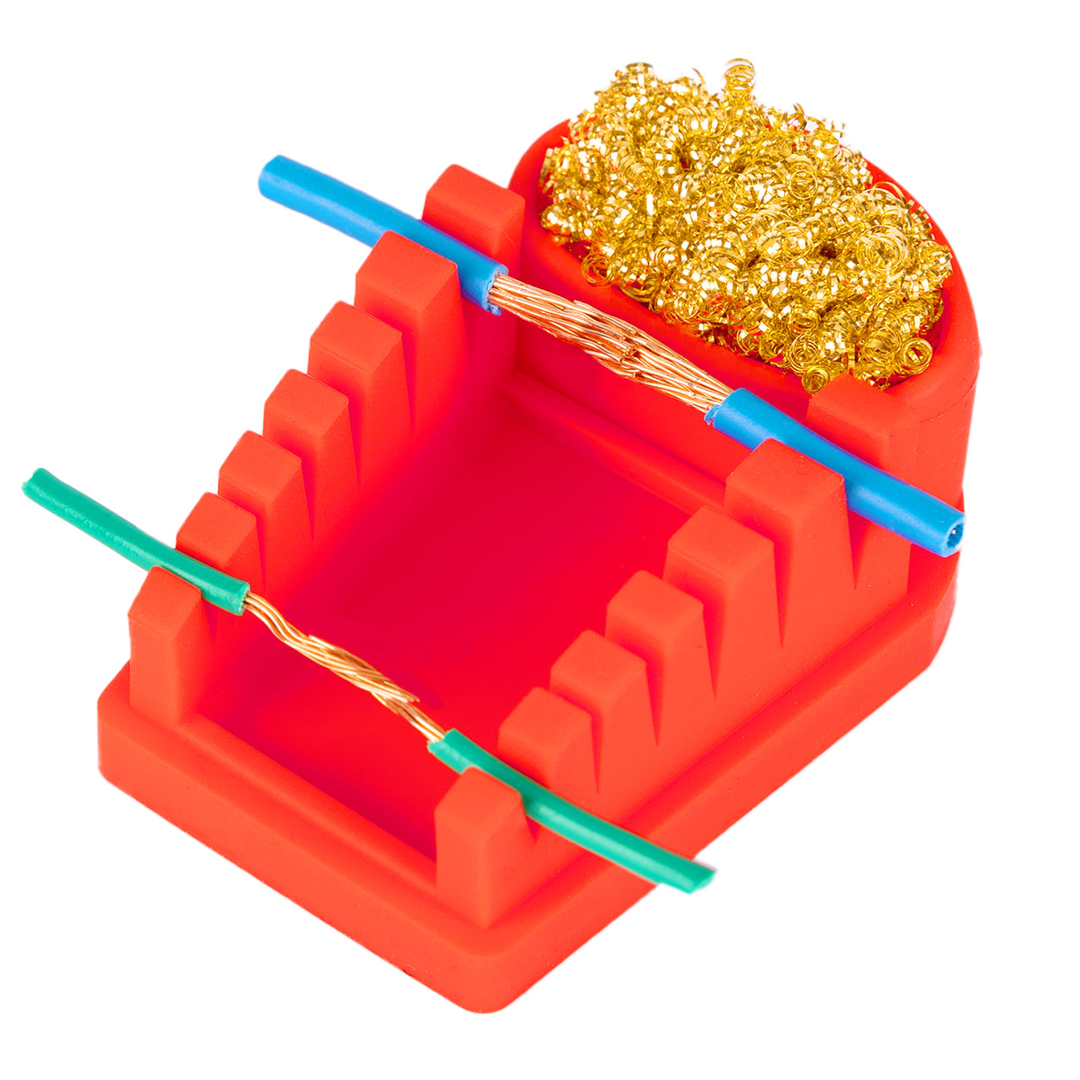Silicone Wire Holder with Tip Cleaner