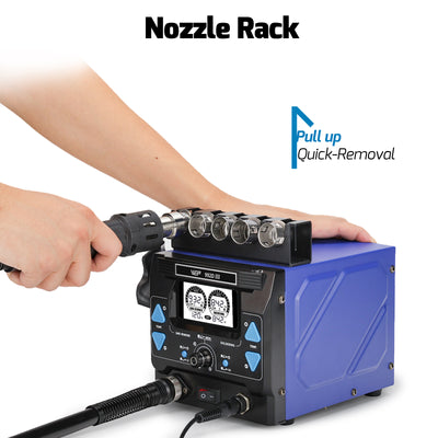 992D-III 2-in-1 Soldering & Hot Air Station