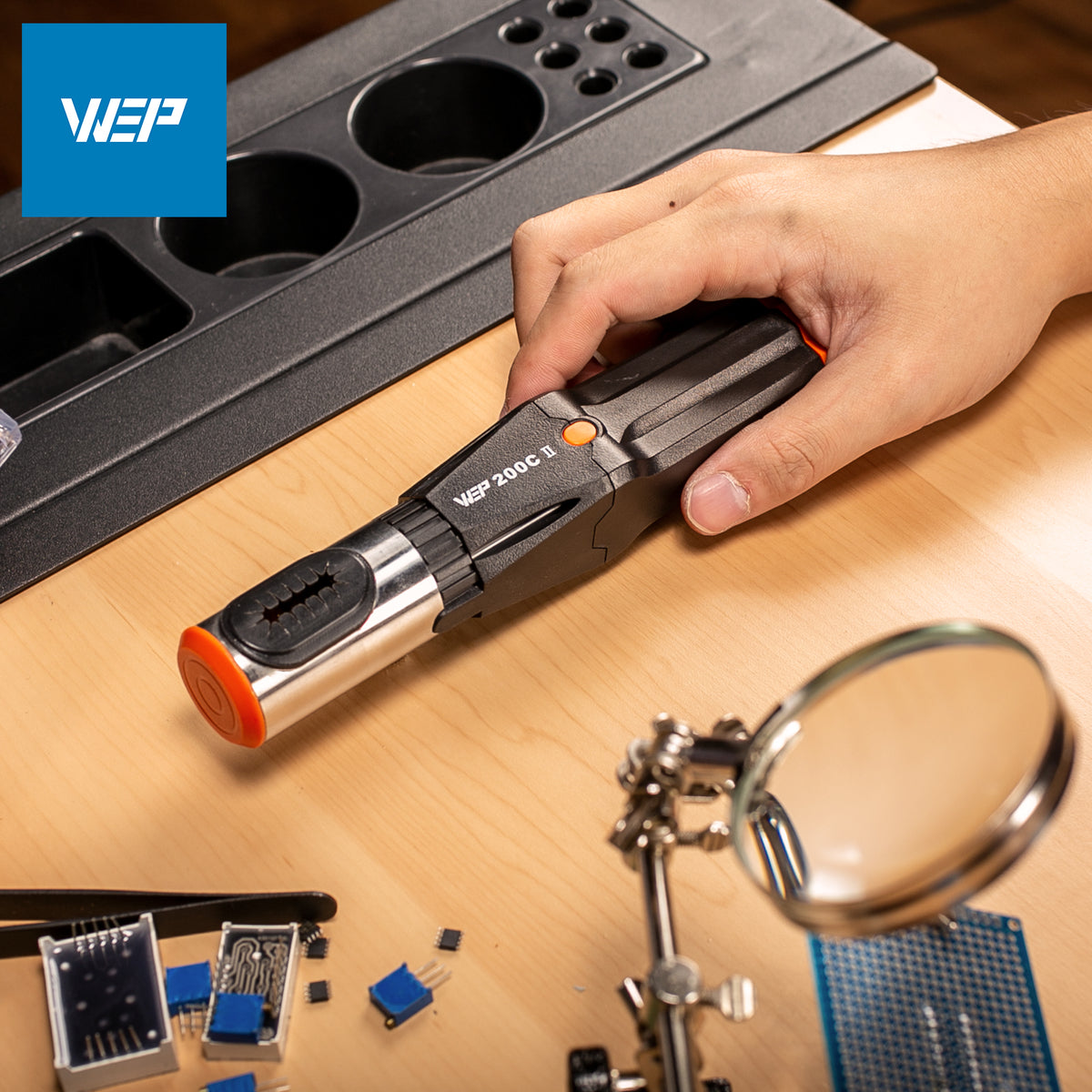200C II Motorized Tip Cleaner