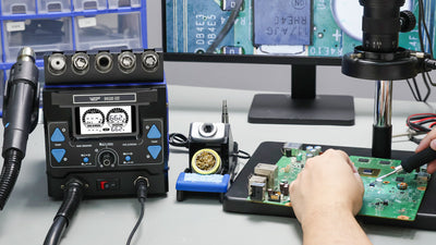 992D-III 2-in-1 Soldering & Hot Air Station