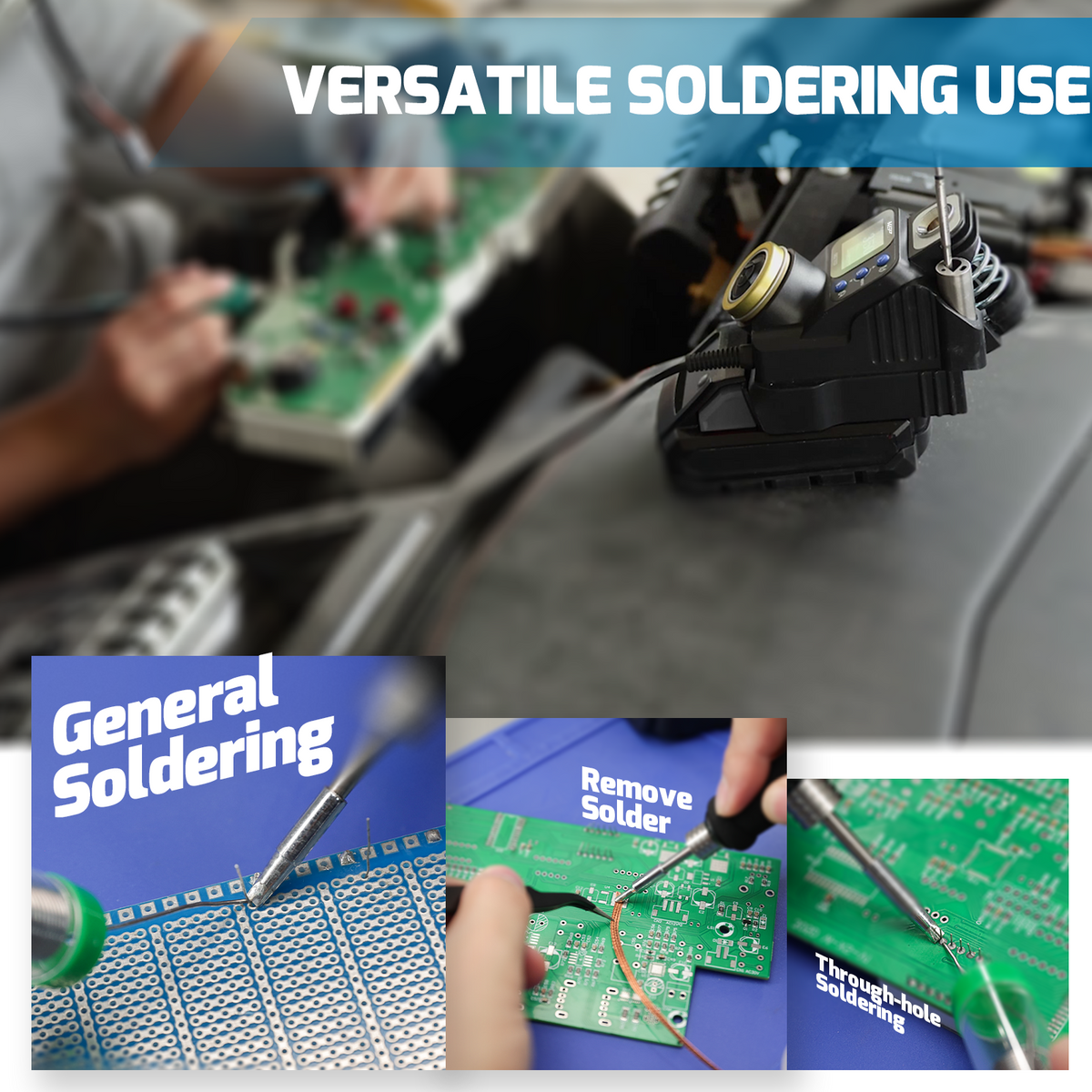 982 VI Cordless Soldering Iron Station