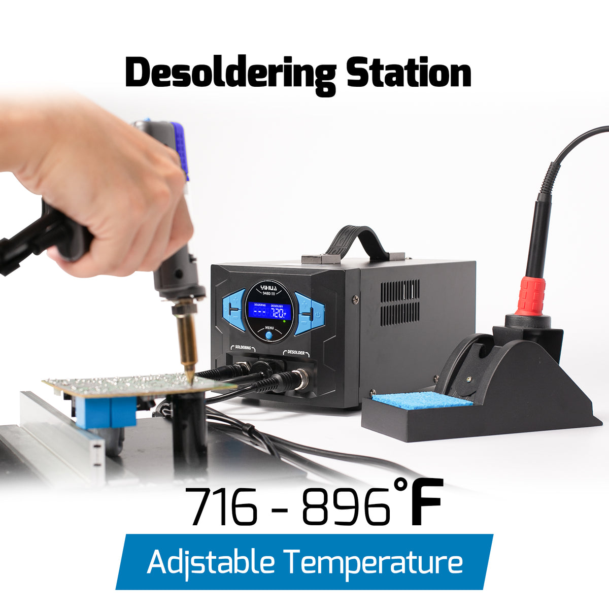 948D III Soldering + Desoldering 2-in-1 Station