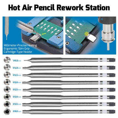 992D II 2-in-1 Soldering & Hot Air Pencil Station