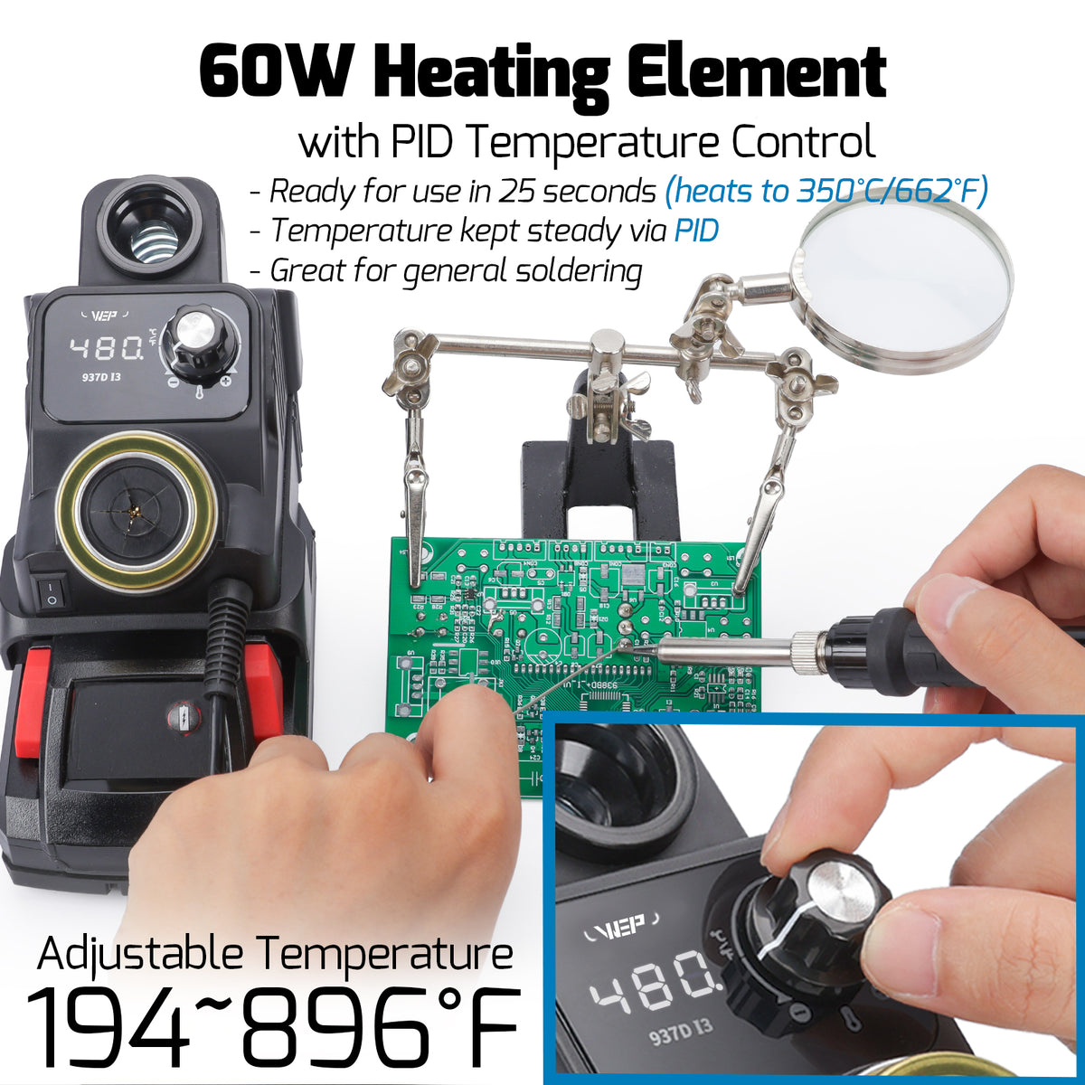 937D I Cordless Soldering Iron Station