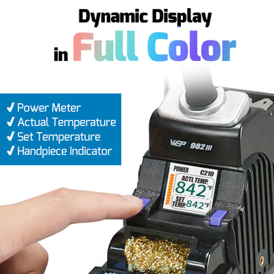 WEP 982-III Compact Micro Soldering Station