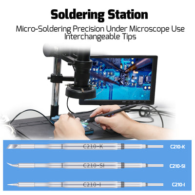 992D II 2-in-1 Soldering & Hot Air Pencil Station