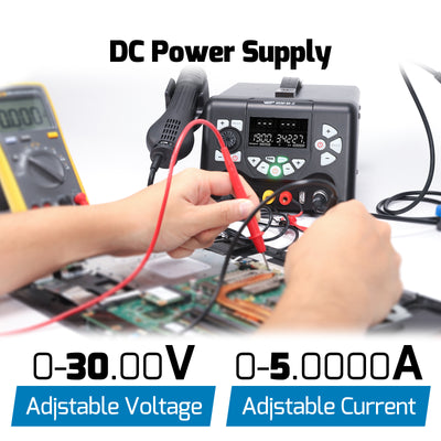 853D 5A II 3-in-1 Soldering + Rework + Power Supply