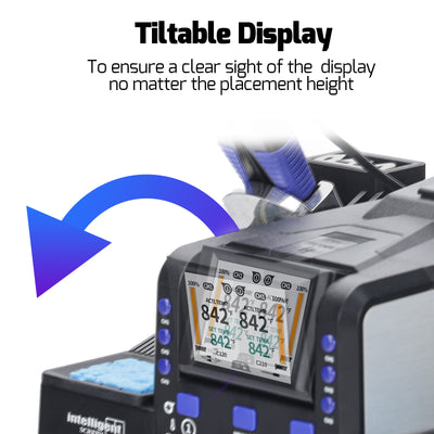 982D-III Dual-Channel Soldering & Tweezers Station