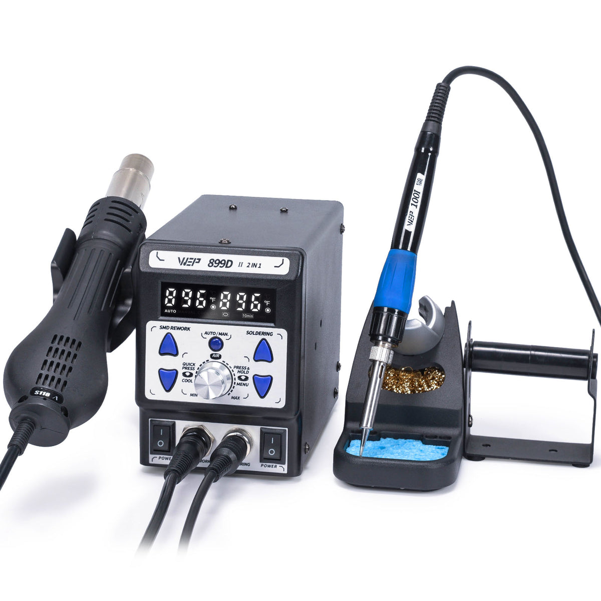 899D II Soldering + Rework 2-in-1 Station
