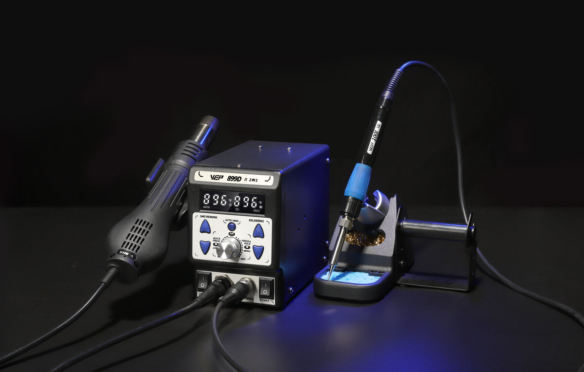 899D II Soldering + Rework 2-in-1 Station