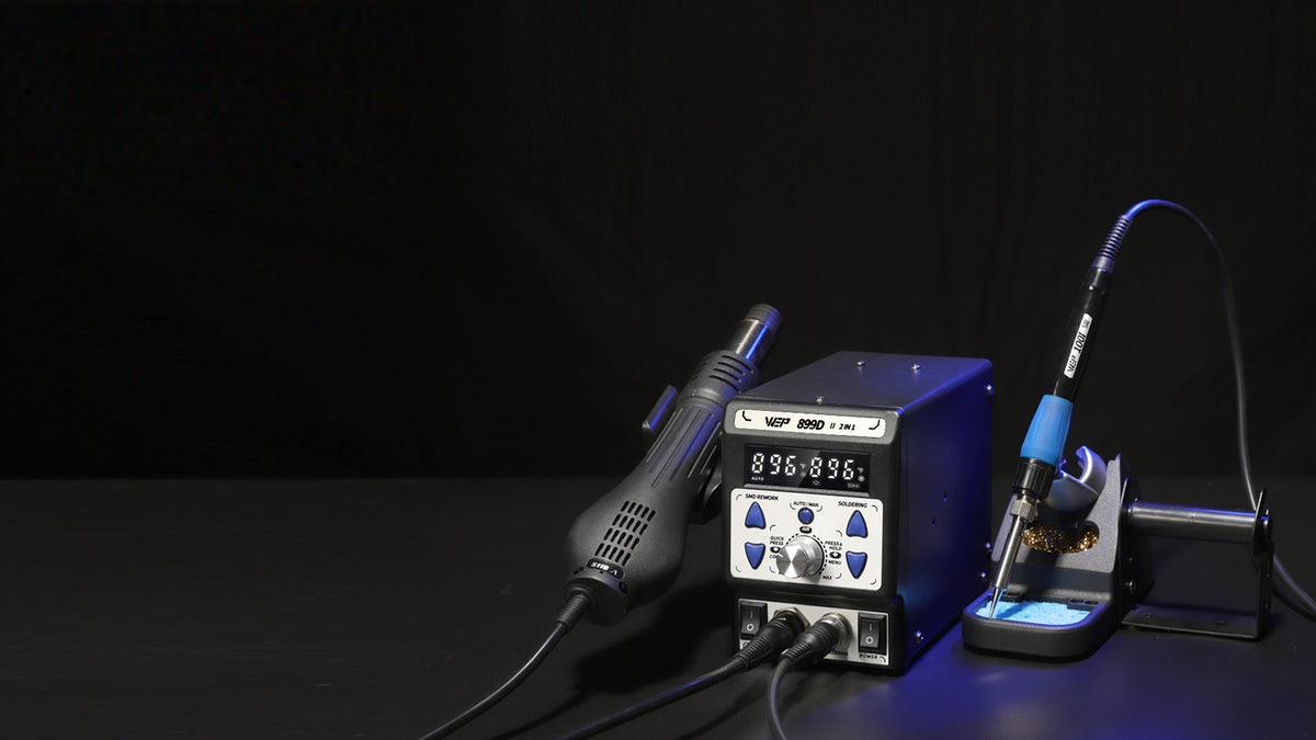 899D II Soldering + Rework 2-in-1 Station