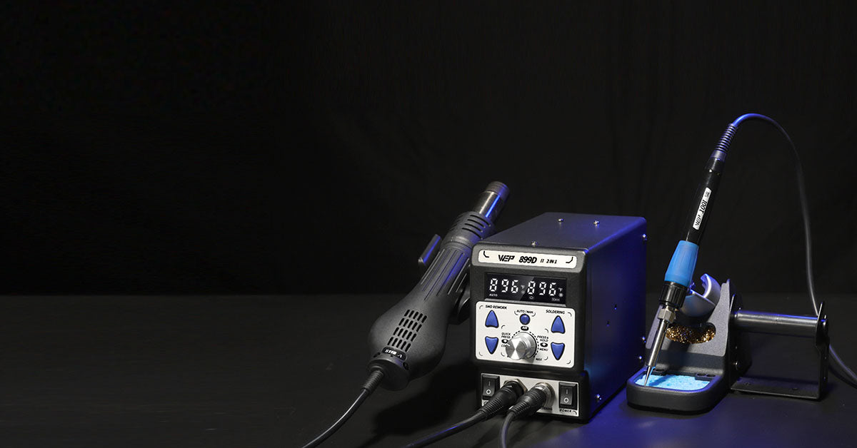 899D II Soldering + Rework 2-in-1 Station