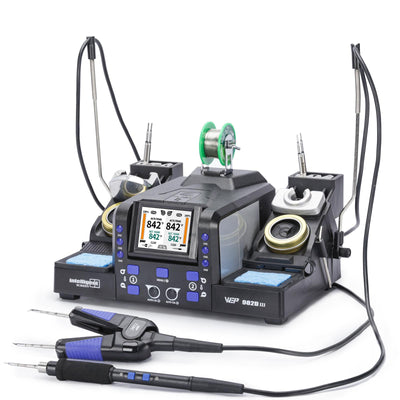 982D-III Dual-Channel Soldering & Tweezers Station